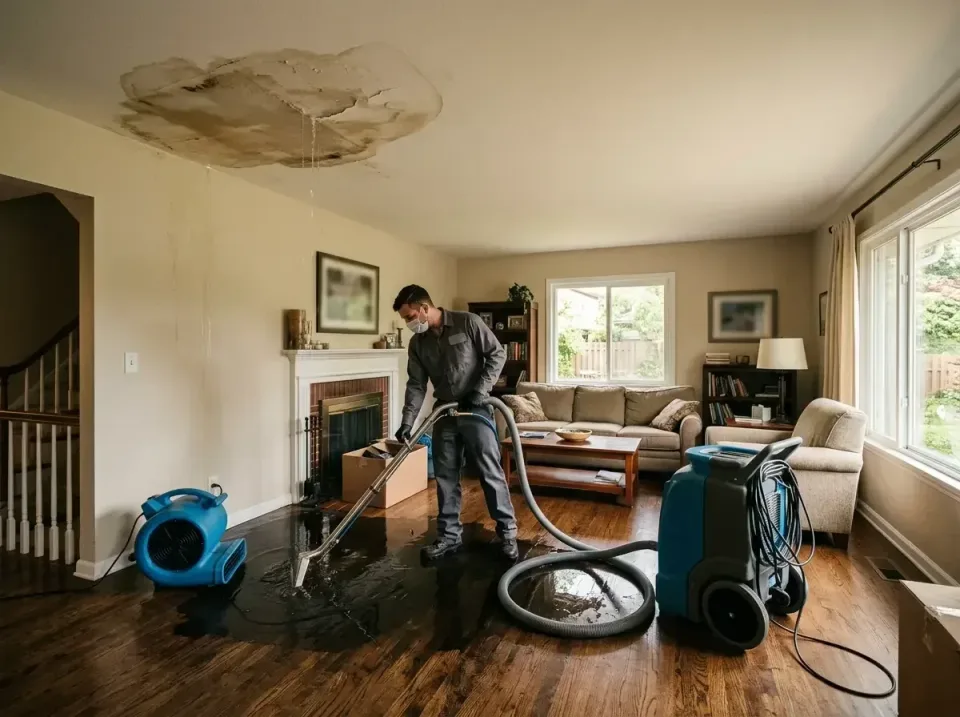 attic-pipe-burst-ceiling-drip-008 — frequently asked questions, Water Damage Restoration & Carpet Care in West Hazleton, PA